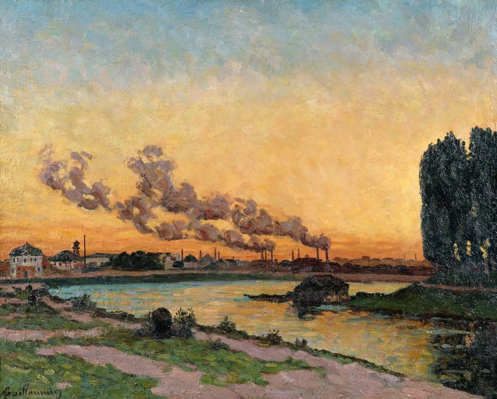 Tramonto a Ivry, 1872 - Musee d'Orsay, Paris